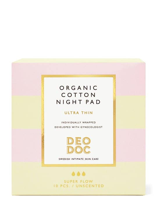 Deo Doc Organic Cotton Night Pads small image